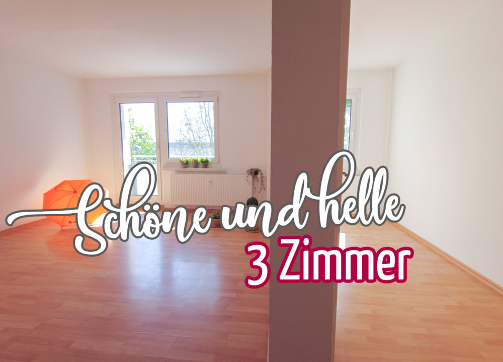 schöne und helle 3 Zimmer